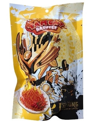 Snack tăm cay Lạc Hồng V2 Bà Tuyết gói 25g