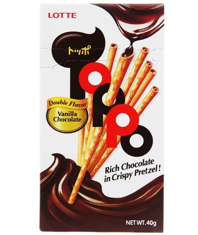 Bánh Toppo que nhân Socola