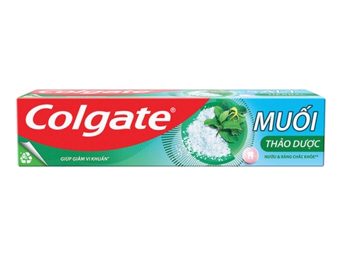 Kem đánh răng Colgate muối thảo dược Canxi + Flour 225g