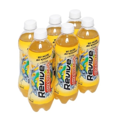 Nước Revive chanh muối bù nước bù khoáng, chai 500ml