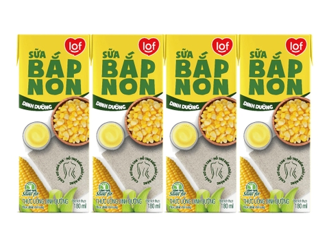 Sữa bắp non Lof, 180ml