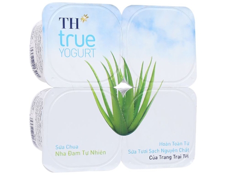 Sữa chua nha đam tự nhiên TH True Yogurt, 100g