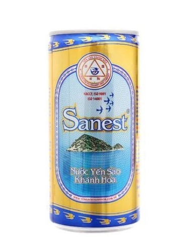 Nước yến sào Khánh Hòa Sanest 190ml - Lốc 6 lon