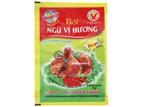 Bột ngũ vị hương Thiên Thành gói 5g