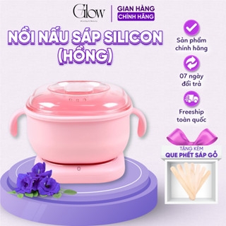 Nồi Nấu Sáp Wax Lông Chống Dính Silicone Điện Cao Cấp Gấp Gọn Tiện Lợi GLOW WAXING CHE TÊN SẢN PHẨM - 1092