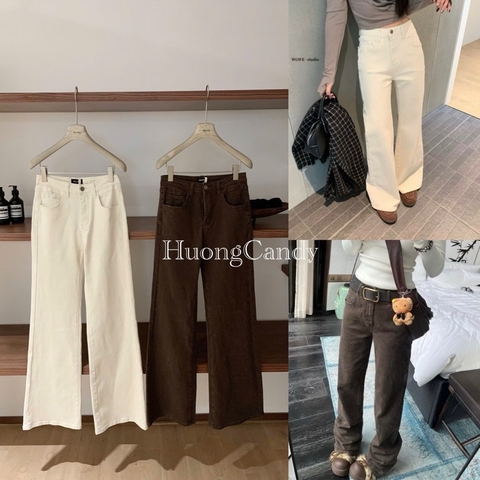 giá A1+ G /Quần WGWE kaki ống loe nhẹ #W7307# H546