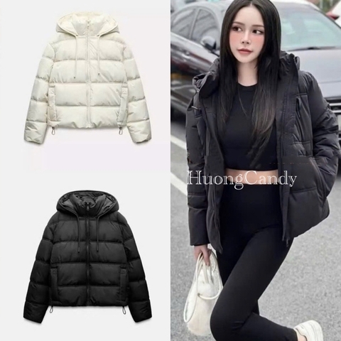 Áo Phao Ấm Có Mũ Zet Rờ [Sẵn]-H467