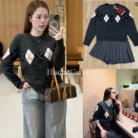 Áo Khoác len Cadigan WGWE chuẩn hãng hàng đẹp-H515-