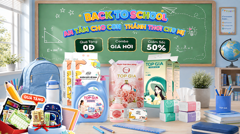 Bật mí chuỗi ưu đãi Back To School TopGia sắm combo nhận quà cho bé