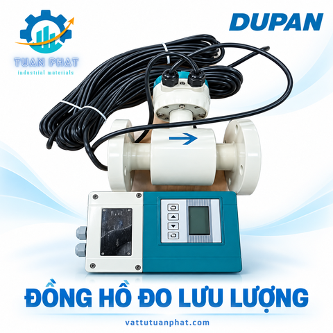 HG Đồng Hồ Lưu Lượng Điện Từ Màn Hình Rời, Cáp 15m, DN15–DN500
