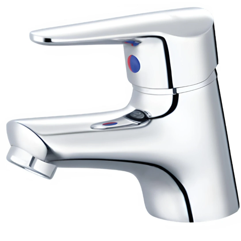 Vòi Lavabo Nóng Lạnh CAESAR B120CU Bộ Xả Nhấn Nhựa Chính Hãng – Bền Đẹp, Tiết Kiệm Nước
