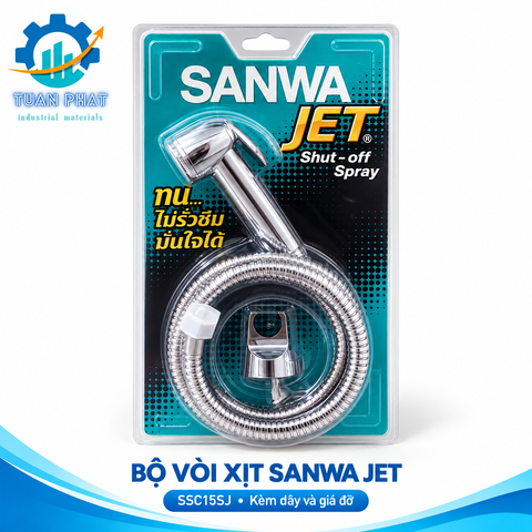 Vòi Xịt Sanwa Jet SSC15SJ – Đẳng Cấp Phòng Tắm Hiện Đại
