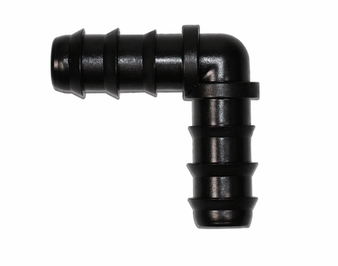 GYEC0116 – Cút nối vuông góc ống PE 16mm | Co nối 90° tưới nước