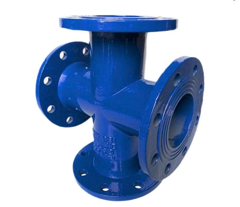 Thập Gang BBBB T-BLUE – Tứ Thông Gang Mặt Bích Chất Lượng Cao Cho Hệ Thống Đường Ống