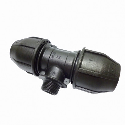 MTT TÊ MỘT ĐẦU REN NGOÀI HDPE