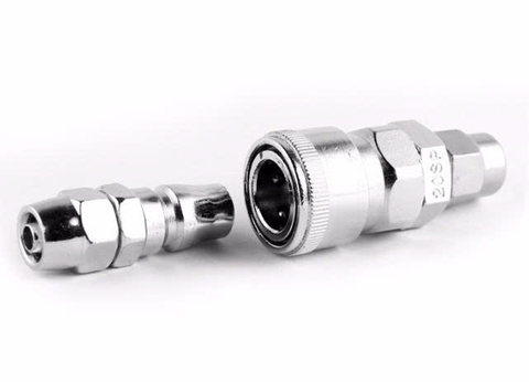Khớp Nối Nhanh Ống PU ONSPA 1082P – Đồng Thau Mạ Crom Cao Cấp