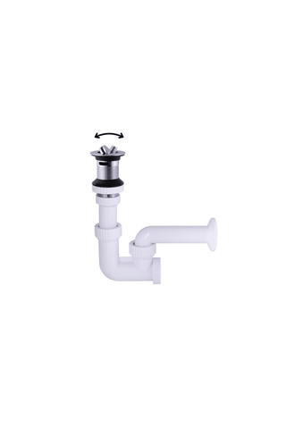 Bộ Xả Lavabo Lật Xi Mạ Crom LV01 – Thoát Nước Nhanh, Chống Rò Rỉ, Dễ Lắp Đặt