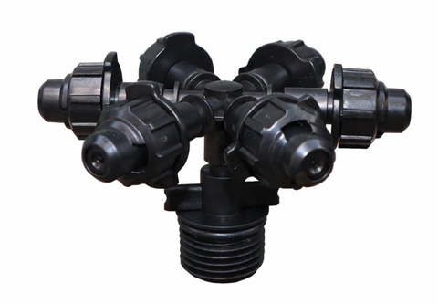 Béc Phun Sương 6 Tia Ren Ngoài 21mm Mã GYMN6032 – Giải Pháp Tưới Mát Hiệu Quả