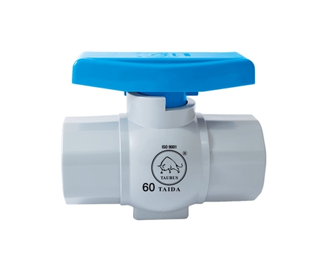 Van nhựa Taida không ren thân đúc tay xanh 21mm-60mm - chính hãng có hóa đơn