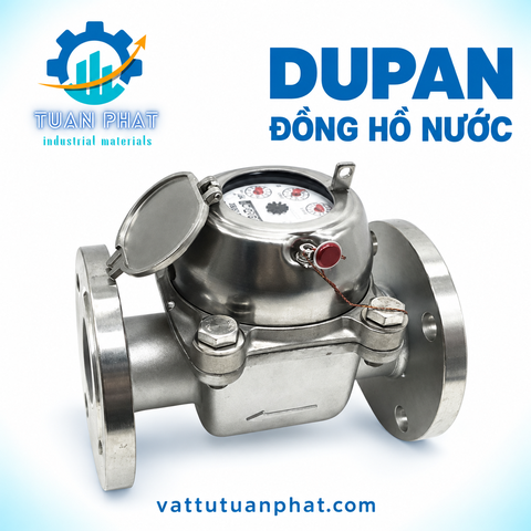 HS  Đồng Hồ Nước Inox SS304 Woltman DN50–DN300 Class B