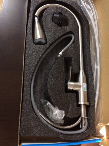 Vòi Rửa Chén Nóng Lạnh Dây Rút Wufeng WF-S950 Inox 304 Cao Cấp