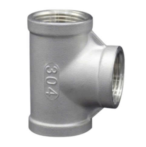 TÊ REN ĐỀU INOX 304 – BỀN BỈ, CHỐNG ĂN MÒN TỐT, DỄ LẮP ĐẶT