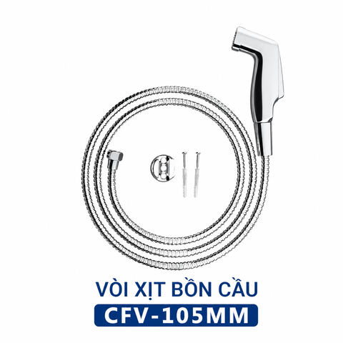 Vòi Xịt Vệ Sinh INAX CFV-105MM Chính Hãng – Bền Bỉ, Tiện Lợi Cho Mọi Nhà Tắm