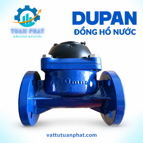 WH  Đồng Hồ Đo Nước Thải Woltman DN50–DN300 Class A, Thân Gang Phủ Epoxy