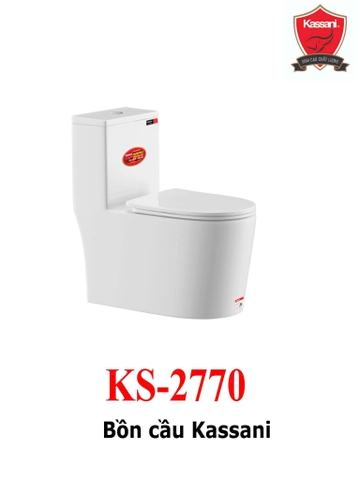 🚽 Bồn Cầu Kassani 2770 – Giải Pháp Vệ Sinh Hiện Đại, Sang Trọng và Tiết Kiệm