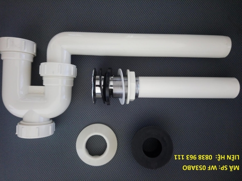 Bộ Xả Lavabo Nhựa Nút Lật WUFENG WF-053ABO – Chống Ăn Mòn, Dễ Vệ Sinh, Bền Bỉ