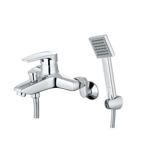 Vòi Sen Nóng Lạnh CAESAR S403C Tay Sen Vuông 1 Chế Độ – Bền Đẹp, Tiết Kiệm Nước, Chính Hãng