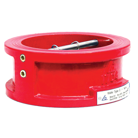 VAN MỘT CHIỀU BƯỚM SHINYI WBCX – GANG CẦU, ĐĨA INOX | DN50 – DN800