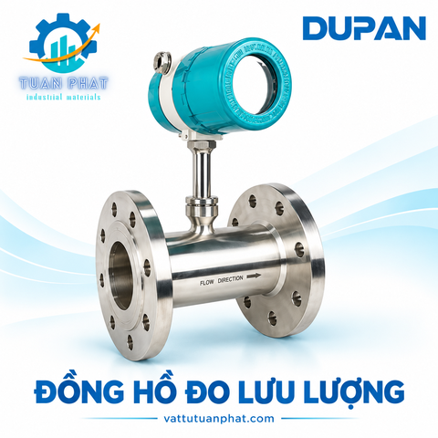 TFM Đồng Hồ Đo Lưu Lượng DN25–DN250 Có Bù Nhiệt, Thân Inox SUS304