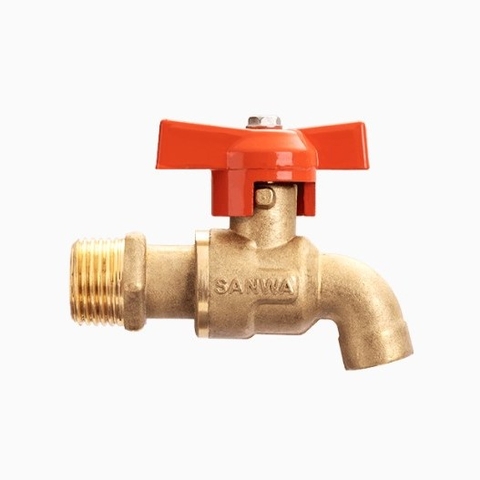 Vòi Bi Nhỏ Tay Bướm phi 21 SANWA CK15MiNi – Nhỏ Gọn, Bền Bỉ, Chống Rò Rỉ Tuyệt Đối