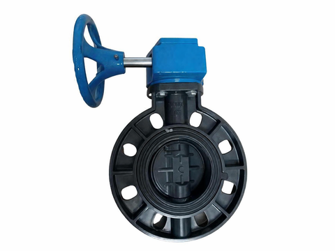 Van Bướm Tay Quay UPVC Mặt Bích DN50–DN500 Mã VF5| Vanfit Chính Hãng