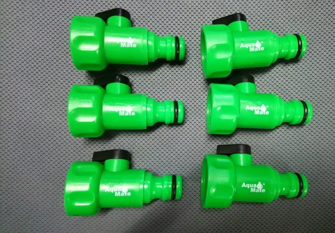 GYW3290 – Van Bi Nối Nhanh 27mm Cao Cấp | 1 Đầu Cắm Nhanh + 1 Đầu Ren Trong Tiện Lợi