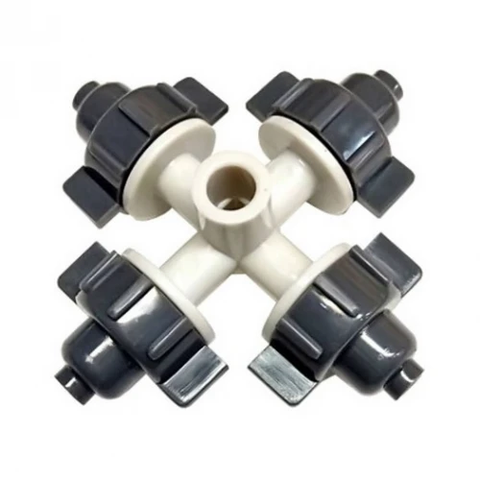 Béc Phun Sương 4 Tia GYMN4132-1 Nối Cắm Trơn