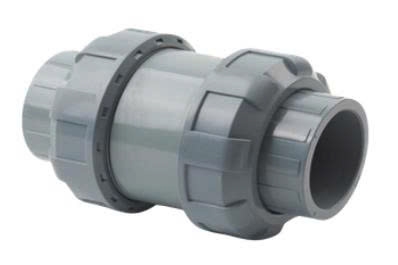 VAN 1 CHIỀU 2 RẮC CO LÒ XO CPVC SH29-LX DN15-DN100 PN10