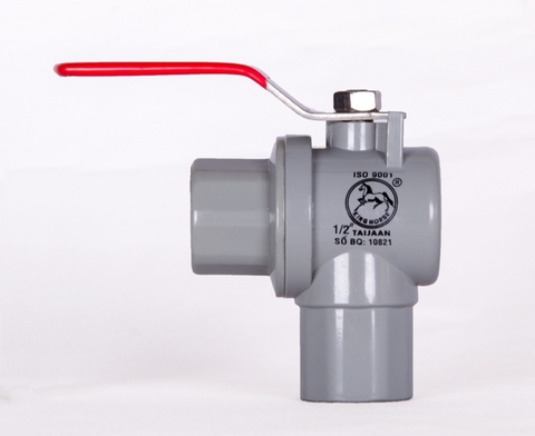 Van Co Tay Inox - Cầu Xi Taijaan PVC Chính Hãng | Bền Bỉ - Đóng Mở Nhẹ - Chống Ăn Mòn