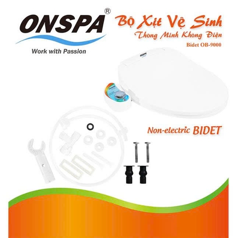 BỘ XỊT VỆ SINH THÔNG MINH KHÔNG ĐIỆN ONSPA 106VS03 – TIỆN LỢI, BỀN BỈ, DỄ LẮP ĐẶT