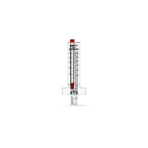 Đồng Hồ Đo Lưu Lượng Blue White Acrylic Nằm Ngang 32mm F-30032M – Đo Lưu Lượng Chính Xác, Độ Bền Cao