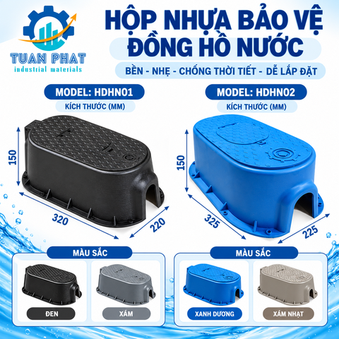 Hộp Đồng Hồ Nước Nhựa – Giải Pháp Bảo Vệ Đồng Hồ Nước Hiệu Quả, Giá Tốt Đã Có VAT