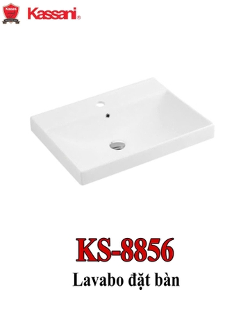 Lavabo đặt bàn - sứ siêu mỏng Kassani KS-8856