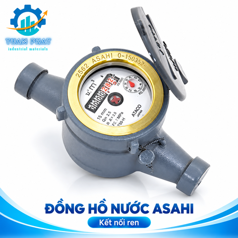 Đồng Hồ Nước Từ ASAHI GMK Chính Hãng – Đo Lưu Lượng Chính Xác, Bền Bỉ