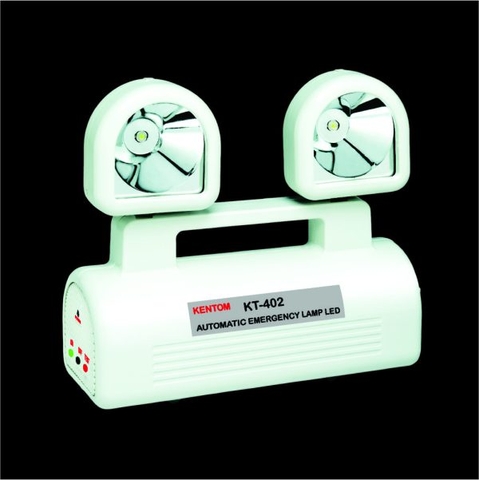 KT-402- Đèn sạc khẩn cấp bóng Led, 2 x3W thời gian 4 giờ- Kentom/Việt Nam