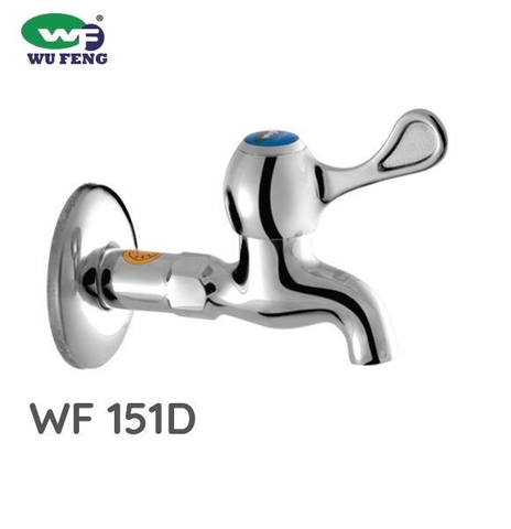Vòi nước Wufeng WF 151D ren 21 đồng mạ crom