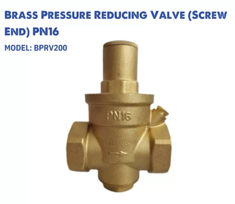 Van Giảm Áp Bằng Đồng Dùng Cho Nước BPRV200 Arita Malaysia – Chính Hãng Nhập Khẩu