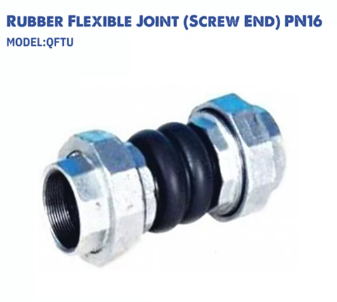 Khớp Nối Mềm Cao Su Cầu Đôi Q-Flex QFTU – Giải Pháp Chống Rung Hiệu Quả Cho Đường Ống