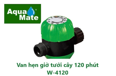 Van Hẹn Giờ Bằng Tay AQUAMATE WT-4120 – 2 Cửa Điều Khiển Tưới Nước Tự Động | Nhựa ABS Bền Bỉ