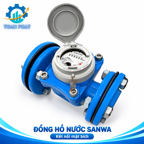 Đồng Hồ Đo Nước SANWA Woltman DN40-300 – Độ Chính Xác Cao, Tiêu Chuẩn Châu Âu